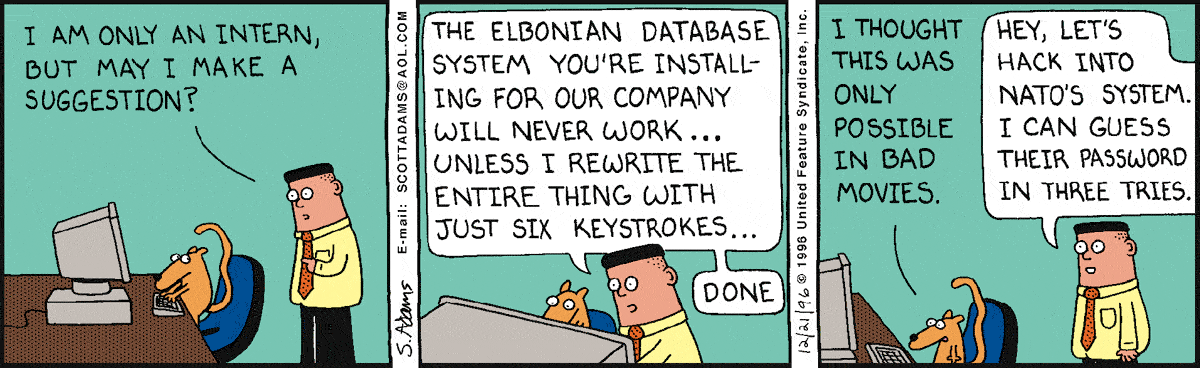 Dilbert Cartoon